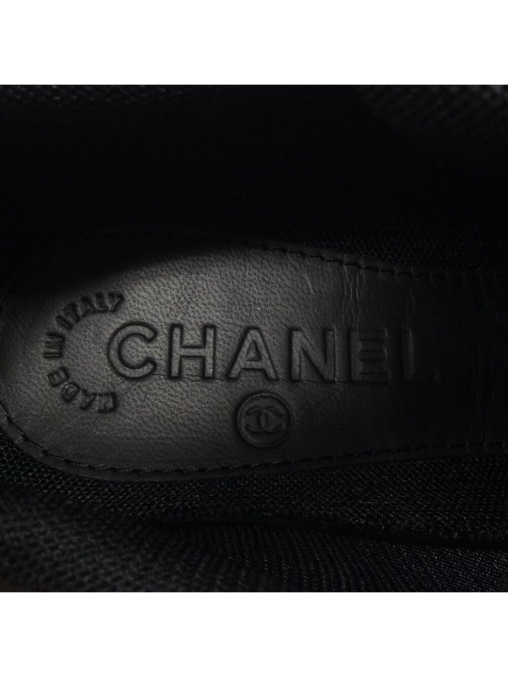 Chanel Size 36 Black Sneakers - Picture 6 of 6